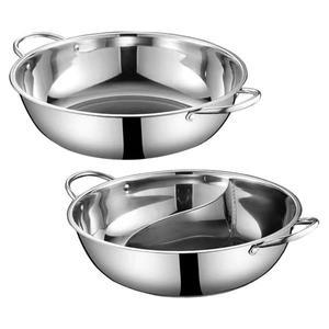 인덕션 쿠커용 스테인리스 스틸 냄비 샤부샤부 추수감사절 기념 주방 바베큐 조리기구