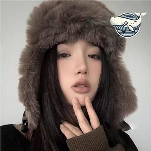 겨울 방한 트래퍼 모자 따뜻한 털 귀달이 고급 트루퍼햇