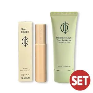 리뉴얼 아쿠아 선젤 선크림+인셀덤 비비 크림 세트