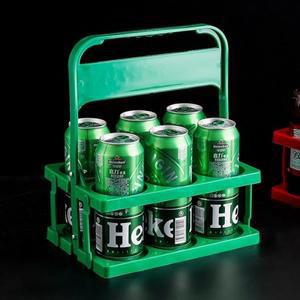 접는폴딩 수납 이동식 등산 맥주 병 음료 캔 6구 (3wBtV)