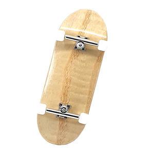 [앨커미] 핑거보드 컴플릿 34mm 네츄럴 우드덱 - 컬리애쉬우드