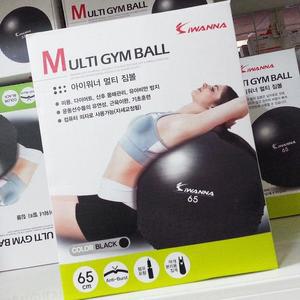 [LF4O76Q3_56]케이코 멀티 짐볼 블랙)운동 볼 짐볼(65cm
