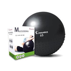 [ME06LM6R_56]짐볼 블랙 홈트 마사지 스트레칭 운동 65cm