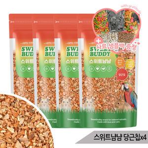 스위트냠냠 당근칩 70g x 4개 소동물 햄스터 영양간식