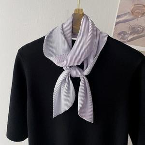 주름 패션 소품 단색 칼라풀 SH819 스카프 플리츠