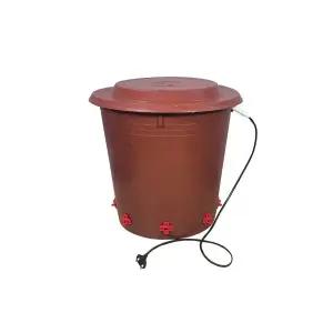 니플형급수기4호 + 열선 급수기 수평니플 닭물통