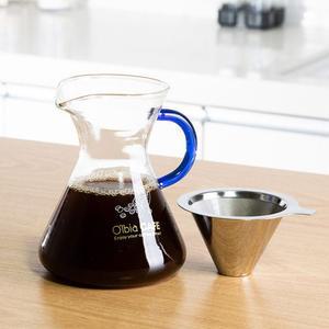 올비아 유리 핸드드립 커피 메이커 드리퍼