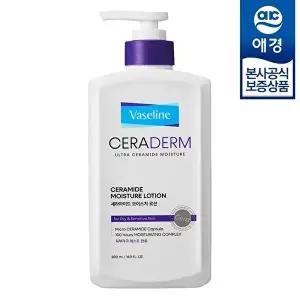 [애경]바세린 세라덤 모이스처 바디로션 500ml x1개