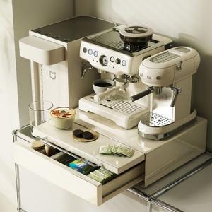 틈새 수납장 받침대 다목적 전자레인지 에어프라이기 슬라이딩 받침 원룸 자취