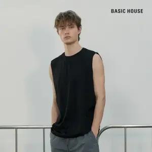 (정상가:39,900원) 베이직하우스 아스킨 쿨 라운드넥 민소매 LZTS3118