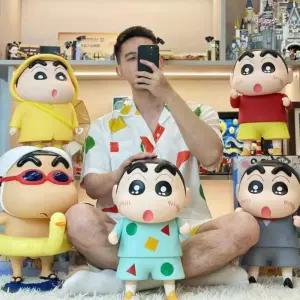 짱구 대형피규어 저금통 26cm 맹구 굿즈 인테리어 집들이선물 가챠 흰둥이