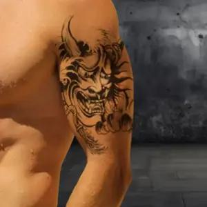 이레즈미 타투 스티커 팔 반팔 등 문신 판박이 헤나