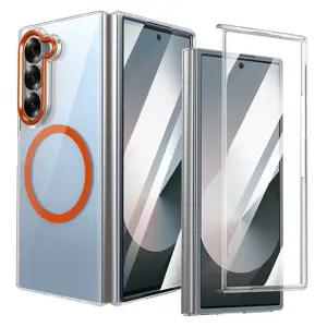 갤럭시Z폴드7 제트 지 변색없는 투명 컬러 맥세이프 초슬림 하드 핸드폰 케