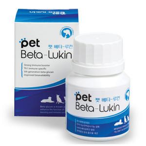 강아지 고양이 면역증강제 펫 베타루킨 60g