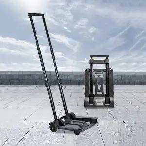 [오즈리빙]휴대용 폴딩 카트 가정용 차량용 업무용 초경량 접이식 손수레 장바구니