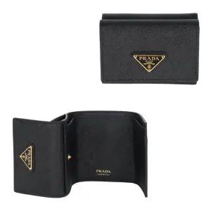 1MH042 QHH F0002 삼각로고 사피아노 반지갑