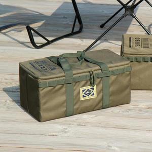 대용량 야외 캠핑 장비 보관 가방 TERRBO 폴리 에스터 여행 주최자 상자 용품 스토브 액세서리