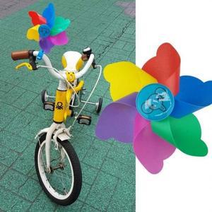 코끼리바람개유행비 킥보드 회전하는 풍차 어린이 날개
