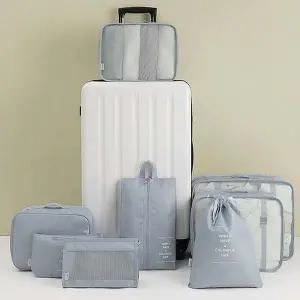 여행용속옷가방 LINE 여행용 8종 파우치 세트 캐리어 가방