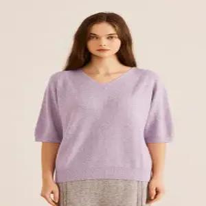 (정상가:99000원) 폭스 혼방 브이넥 풀오버 니트 [UFH4-KVN425N]