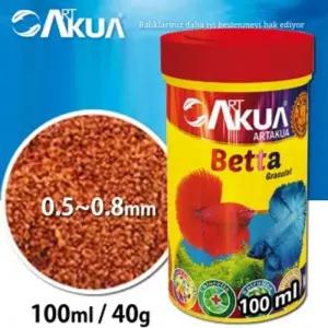 [QNS8Y0B3_58]베타 물고기 전용사료 물고기사료 밥 100ml