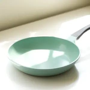 쿡핏 매직백금 인덕션 후라이팬 민트 28cm