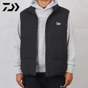 다이와 DAIWA 2025 경량 구스다운 패딩 조끼 DE-6125CS 겨울 낚시 방한 방풍