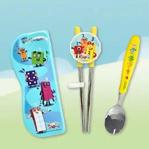 넘버블럭스 수저케이스세트-양손 교정용 YP1203  (S0487)