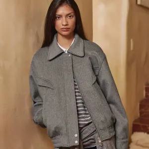 [비터셀즈] [임직원] 비터셀즈 Soil Wool Blouson Jacket-Grey