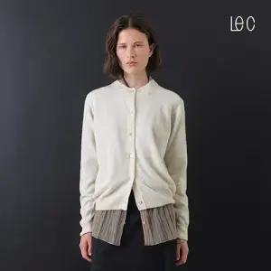 [LE CASHMERE] 르캐시미어 25FW 캐시미어 100 배색 라운드