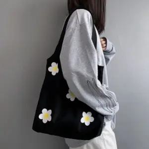 데이지 캔버스 에코백 숄더백 천가방 캔버스가방 캔버스백 캔버스숄더백
