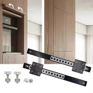 에블럼 히든 플리퍼 슬라이딩 도어 레일 가구 하드웨어 E-DG008 12inch 포켓 도어