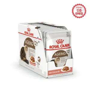 고양이파우치 그레이비 에이징 12세이상 85G 12개 관절건강