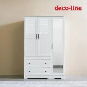 코넬 갤러리 1200 전신거울 서랍형 옷장 DKN096C (착불)