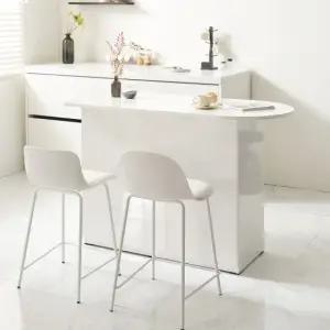 보루네오 마르체 올리 E0 아일랜드 식탁 반타원형 1300 BYF708C (착불)