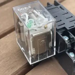 소전류 DC24V 10A 8핀 릴레이와소켓세트  JQX-13F LY2 소전류 DC24V 10A 8핀