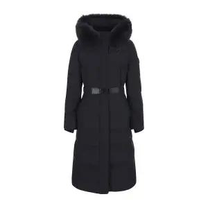 갤러리아 올리비아로렌 벨티드 구스 다운 롱 점퍼 VOPKD4WB112