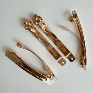 5개입 10.5cm 골드 납작 자동핀-WDE5851