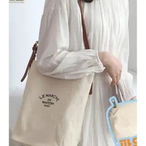 가방 에코백 숄더백 캔버스 크로스 쇼퍼백 가죽스트랩 스쿨백 학생 파우치포함