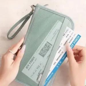 여행용 여권 케이스 RFID 보호 지갑 투명여권커버 커플여권케이스 rfid차단여권케이스