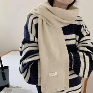 [콩심팥심]여성 니트 데일리 따뜻한 목도리 보온 가을 겨울용 패