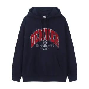 [롯데백화점]엔비에이 남녀공용 엔비에이 [DEN] 기모 아치 레터링 후드 티셔츠 N254TH020P