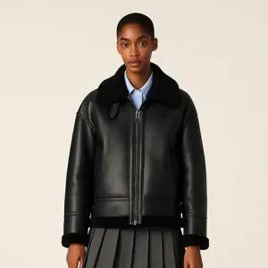 [최초가360 000]클래식 호주 양모 시어링 무스탕_SOJK250105