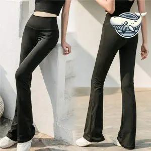 여성 스판 다리미 레깅스 요가 필라테스 핏