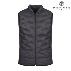 [데니스골프][DENNIS] 25FW신상 남성 웜 에어 볼륨 패딩 베스트_RAQFMVT241