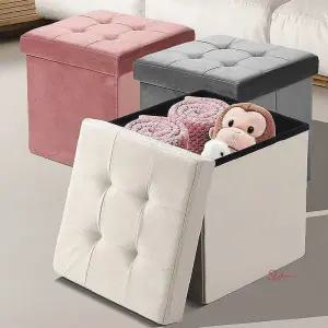 스툴 낮은의자 작은 수납 접이식스텝 중형 화장대 보조abc836