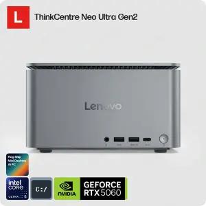 [레노버]ThinkCentre Neo Ultra Gen2 13BGS00B00 Ultra5 235 RTX5060 FreeDOS 플래그쉽 Ai 미니PC