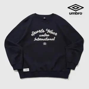 [엄브로](강남점)스웨터라이크 라운드 맨투맨 UQ421CFSN3 DVY