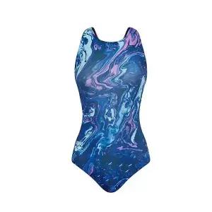 아레나 밀키웨이 원피스 U백 A4FL1LO11NVY 여성 원피스수영복