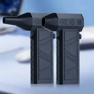 휴대용 무선 미니송풍기 낙엽청소기 세차 제트팬 에어건 제설